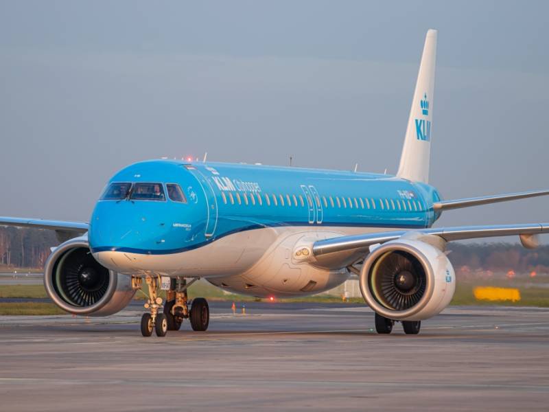 Inauguracja nowej trasy KLM z Katowic do Amsterdamu